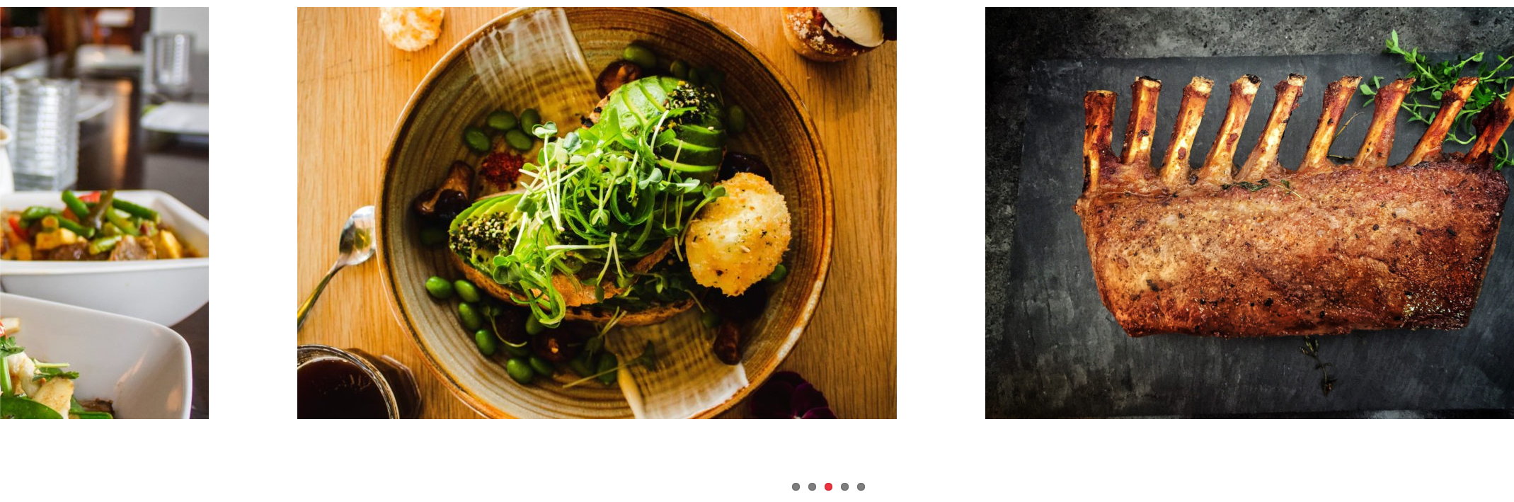Screenshot showing the big_center_slider module layout