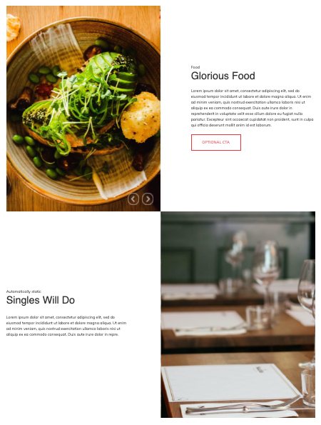 Screenshot showing the checkerboard module layout