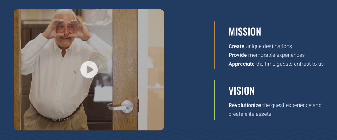 Screenshot showing the video_lightbox module layout
